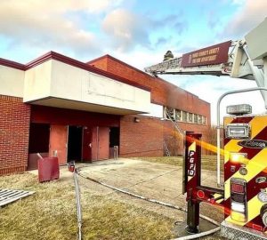 Rescue Engine 33 operates at the vacant Fairmont Heights school ...
