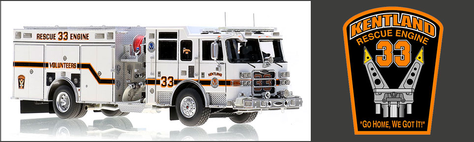 Click to learn more about Kentland's Rescue Engine 33 replica! Click to learn more about Kentland's Rescue Engine 33 replica!